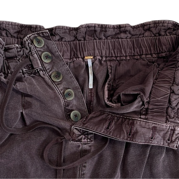 Free People Margate Pleated Paperbag Trouser Pant size Small - Picture 5 of 7